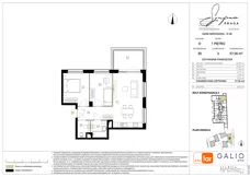 3 pokoje, apartament 57,27 m², piętro 1, oferta nr D-30, Symfonia Praga, Warszawa, Praga Południe, Kamionek, ul. Mińska