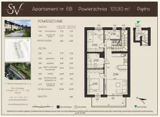 3 pokoje, mieszkanie 101,90 m², piętro 1, oferta nr 6B, Sołtysowska Vidok, Kraków, Czyżyny, ul. Sołtysowska 26