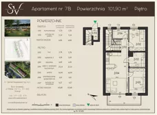 3 pokoje, mieszkanie 101,90 m², piętro 1, oferta nr 7B, Sołtysowska Vidok, Kraków, Czyżyny, ul. Sołtysowska 26
