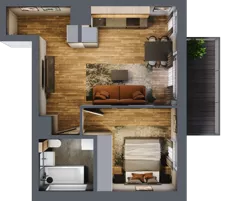 2 pokoje, mieszkanie 39,63 m², parter, oferta nr 3, Koncept H8, Warszawa, Targówek, Targówek Mieszkaniowy, ul. Hodowlana 8