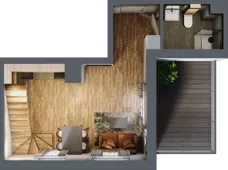 3 pokoje, mieszkanie 43,64 m², piętro 2, oferta nr 10, Koncept H8, Warszawa, Targówek, Targówek Mieszkaniowy, ul. Hodowlana 8