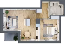 2 pokoje, mieszkanie 48,83 m², piętro 2, oferta nr 8A010, Ursus Centralny, Warszawa, Ursus, Szamoty, ul. Kazimierza Gierdziejewskiego