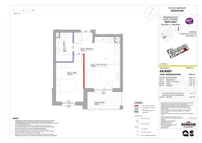 2 pokoje, mieszkanie 39,88 m², piętro 2, oferta nr B16/A007, Miasto Moje, Warszawa, Białołęka, Żerań, ul. Marywilska 62