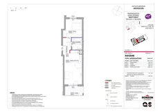 2 pokoje, mieszkanie 45,08 m², piętro 4, oferta nr B16/C046, Miasto Moje, Warszawa, Białołęka, Żerań, ul. Marywilska 62