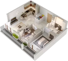 3 pokoje, mieszkanie 52,41 m², piętro 10, oferta nr A/A11-1-80, Gemini G-7, Kielce, Centrum, ul. Górna 7