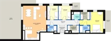 4 pokoje, mieszkanie 116,16 m², piętro 4, oferta nr A.4.32, Apartamenty Widok, Skierniewice, Widok, ul. Armii Krajowej 61