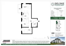 3 pokoje, mieszkanie 63,46 m², piętro 1, oferta nr C.B29, Sielskie Podolany, Poznań, Podolany, Podolany, ul. Jasielska 9