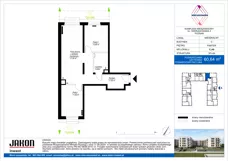 3 pokoje, mieszkanie 60,64 m², parter, oferta nr C.A9, Wieruszowska, Poznań, Grunwald, Junikowo, ul. Wieruszowska 4