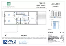 5 pokoi, mieszkanie 139,91 m², parter, oferta nr 56A, Osiedle Zagajnik - Etap 2, Poznań, Umultowo, Umultowo, ul. Zagajnikowa