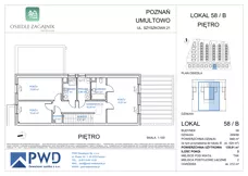 5 pokoi, mieszkanie 139,91 m², piętro 1, oferta nr 58B, Osiedle Zagajnik - Etap 2, Poznań, Umultowo, Umultowo, ul. Zagajnikowa