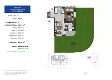 2 pokoje, mieszkanie 41,97 m², parter, oferta nr 21.5, Osiedle Albatrosów II, Kraków, Podgórze, Rybitwy, ul. Albatrosów 21