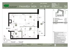 2 pokoje, mieszkanie 41,78 m², piętro 1, oferta nr 36, Panarea, Warszawa, Ursus, ul. Ryżowa
