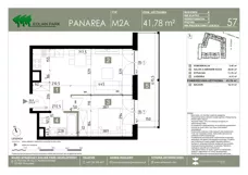 2 pokoje, mieszkanie 41,78 m², piętro 4, oferta nr 57, Panarea, Warszawa, Ursus, ul. Ryżowa