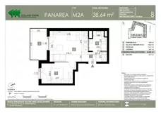 2 pokoje, mieszkanie 38,64 m², piętro 2, oferta nr 8, Panarea, Warszawa, Ursus, ul. Ryżowa