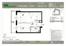2 pokoje, mieszkanie 46,02 m², piętro 2, oferta nr 129, Panarea, Warszawa, Ursus, ul. Ryżowa