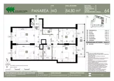 4 pokoje, mieszkanie 84,62 m², piętro 5, oferta nr 64, Panarea, Warszawa, Ursus, ul. Ryżowa