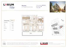3 pokoje, mieszkanie 58,77 m², parter, oferta nr H1-0-4, Lokum Porto Etap VI, Wrocław, Szczepin, ul. Długa/Gnieźnieńska