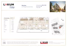 4 pokoje, mieszkanie 110,27 m², piętro 2, oferta nr H1-2-15, Lokum Porto Etap VI, Wrocław, Szczepin, ul. Długa/Gnieźnieńska