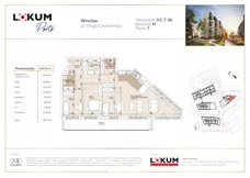 4 pokoje, mieszkanie 103,63 m², piętro 7, oferta nr H1-7-36, Lokum Porto Etap VI, Wrocław, Szczepin, ul. Długa/Gnieźnieńska