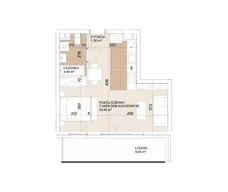 1 pokój, mieszkanie 36,44 m², piętro 1, oferta nr E1-1-12, Lokum Porto Etap VI, Wrocław, Szczepin, ul. Długa/Gnieźnieńska
