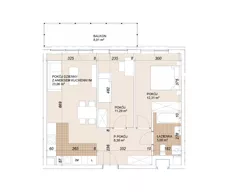 3 pokoje, mieszkanie 59,90 m², piętro 1, oferta nr E1-1-18, Lokum Porto Etap VI, Wrocław, Szczepin, ul. Długa/Gnieźnieńska