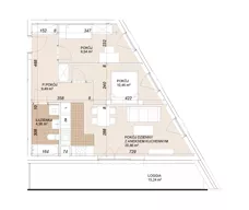 3 pokoje, mieszkanie 55,25 m², piętro 3, oferta nr E1-3-45, Lokum Porto Etap VI, Wrocław, Szczepin, ul. Długa/Gnieźnieńska