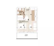 1 pokój, mieszkanie 32,50 m², piętro 4, oferta nr E1-4-61, Lokum Porto Etap VI, Wrocław, Szczepin, ul. Długa/Gnieźnieńska