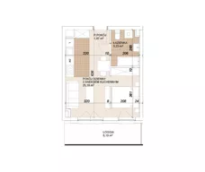 1 pokój, mieszkanie 32,27 m², piętro 4, oferta nr E1-4-62, Lokum Porto Etap VI, Wrocław, Szczepin, ul. Długa/Gnieźnieńska
