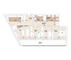 4 pokoje, mieszkanie 82,73 m², piętro 8, oferta nr E1-8-79, Lokum Porto Etap VI, Wrocław, Szczepin, ul. Długa/Gnieźnieńska