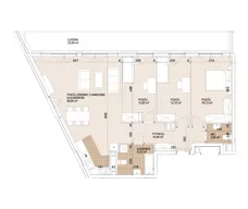4 pokoje, mieszkanie 100,99 m², piętro 8, oferta nr E1-8-80, Lokum Porto Etap VI, Wrocław, Szczepin, ul. Długa/Gnieźnieńska