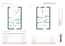 Dom 71,21 m², oferta nr D2P, Domowo, Miłoszyce, ul. Wrocławska