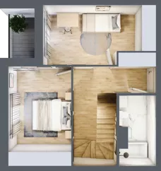 4 pokoje, mieszkanie 102,25 m², piętro 3, oferta nr 1_44, Ogrody Wiślane VI, Warszawa, Białołęka, Tarchomin, ul. Aluzyjna 12
