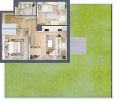 3 pokoje, mieszkanie 58,99 m², piętro 1, oferta nr 2_17, Ogrody Wiślane VI, Warszawa, Białołęka, Tarchomin, ul. Aluzyjna 12