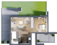 4 pokoje, mieszkanie 98,17 m², piętro 3, oferta nr 1_46, Ogrody Wiślane VI, Warszawa, Białołęka, Tarchomin, ul. Aluzyjna 12