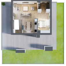 4 pokoje, mieszkanie 102,85 m², piętro 3, oferta nr 1_43, Ogrody Wiślane VI, Warszawa, Białołęka, Tarchomin, ul. Aluzyjna 12