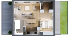 4 pokoje, mieszkanie 102,82 m², piętro 3, oferta nr 1_45, Ogrody Wiślane VI, Warszawa, Białołęka, Tarchomin, ul. Aluzyjna 12