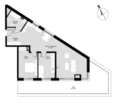 3 pokoje, mieszkanie 70,79 m², piętro 5, oferta nr mieszkanie 39, Łepkowskiego 11, Kraków, Prądnik Czerwony, ul. Łepkowskiego 11