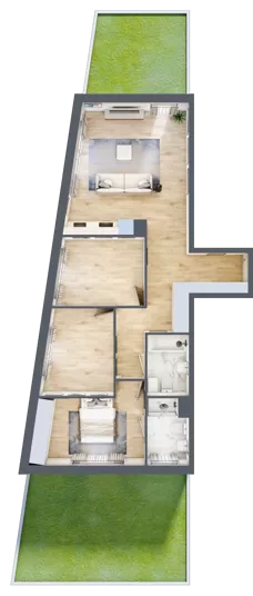 4 pokoje, mieszkanie 84,02 m², parter, oferta nr RM/1B/J/0/2, Rytm Mokotowa 1B, Warszawa, Mokotów, Augustówka, ul. Antoniewska / Piramowicza