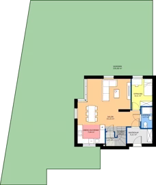 Dom 120,04 m², oferta nr B2, Malinowy Zakątek II - domy, Kamieniec Wrocławski, ul. Malinowa 10,12