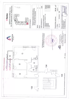 3 pokoje, mieszkanie 64,66 m², piętro 5, oferta nr L1/M133, Osiedle Aurora, Warszawa, Włochy, Raków, ul. Jutrzenki / Wschodu Słońca