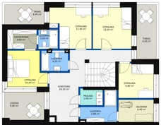 Dom i rezydencja 341,92 m², oferta nr 18.C, Gaia Park, Konstancin-Jeziorna, Konstancin, Konstancin, ul. Torowa 1