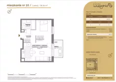 1 pokój, mieszkanie 38,36 m², piętro 1, oferta nr A/10, Zaspa Wygodnie, Gdańsk, Zaspa, Zaspa-Młyniec, Al. Jana Pawła II