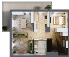 2 pokoje, mieszkanie 93,30 m², piętro 2, oferta nr C/14, Aalto, Gdańsk, Wrzeszcz, ul. Ogrodowa