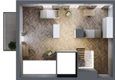 2 pokoje, mieszkanie 93,30 m², piętro 2, oferta nr C/14, Aalto, Gdańsk, Wrzeszcz, ul. Ogrodowa