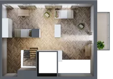 2 pokoje, mieszkanie 93,30 m², piętro 2, oferta nr D/13, Aalto, Gdańsk, Wrzeszcz, ul. Ogrodowa