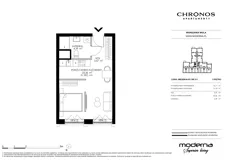 2 pokoje, apartament 31,32 m², piętro 5, oferta nr 511, Chronos na Woli, Warszawa, Wola, Mirów, Al. Solidarności 153