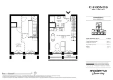 2 pokoje, apartament 50,51 m², piętro 6, oferta nr 615, Chronos na Woli, Warszawa, Wola, Mirów, Al. Solidarności 153
