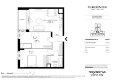 3 pokoje, apartament 65,85 m², piętro 4, oferta nr 401, Chronos na Woli, Warszawa, Wola, Mirów, Al. Solidarności 153