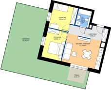 3 pokoje, mieszkanie 52,68 m², piętro 2, oferta nr 65, 28 Czerwca 1956 r., Poznań, Wilda, Dębiec, ul. 28 Czerwca 1956 r. 346