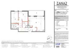 3 pokoje, mieszkanie 60,31 m², piętro 4, oferta nr 54, Zana 2, Warszawa, Praga Południe, Gocławek, ul. Tomasza Zana